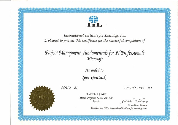 certificate ig ProjectManagementFundamentals